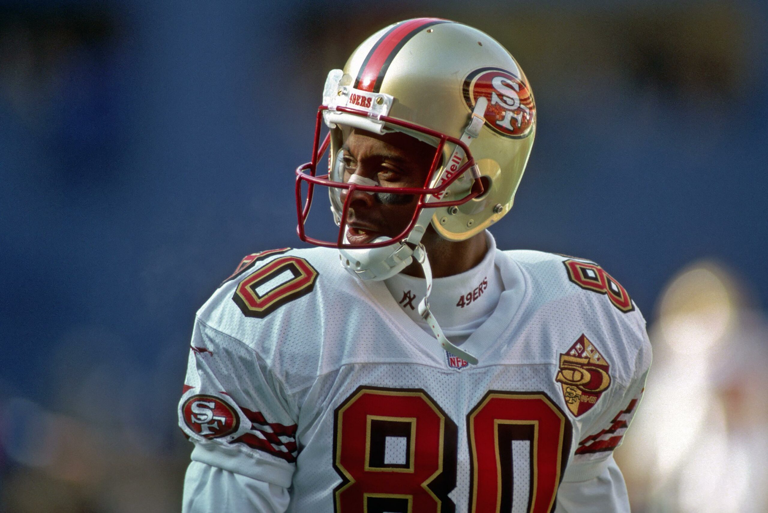 Is Larry Fitzgerald better than Jerry Rice?