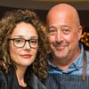 How did Andrew Zimmern meet his wife?
