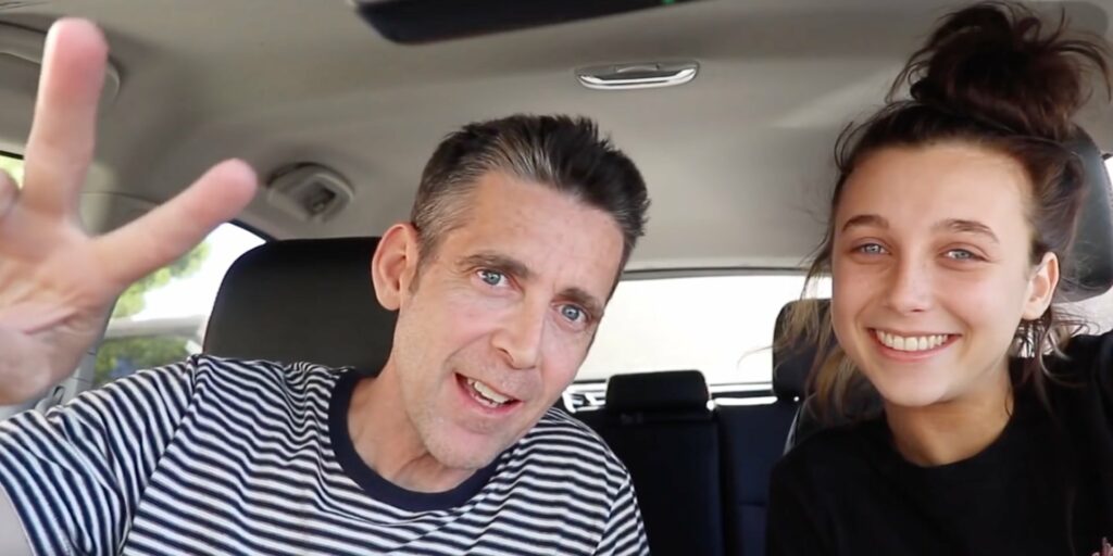Who is Emma Chamberlain's dad?