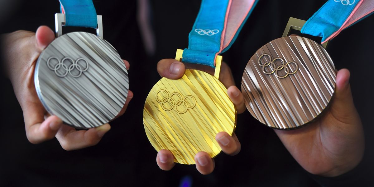 How much gold is in the gold medal?