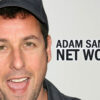 What is Adam Sandler's net worth 2021?