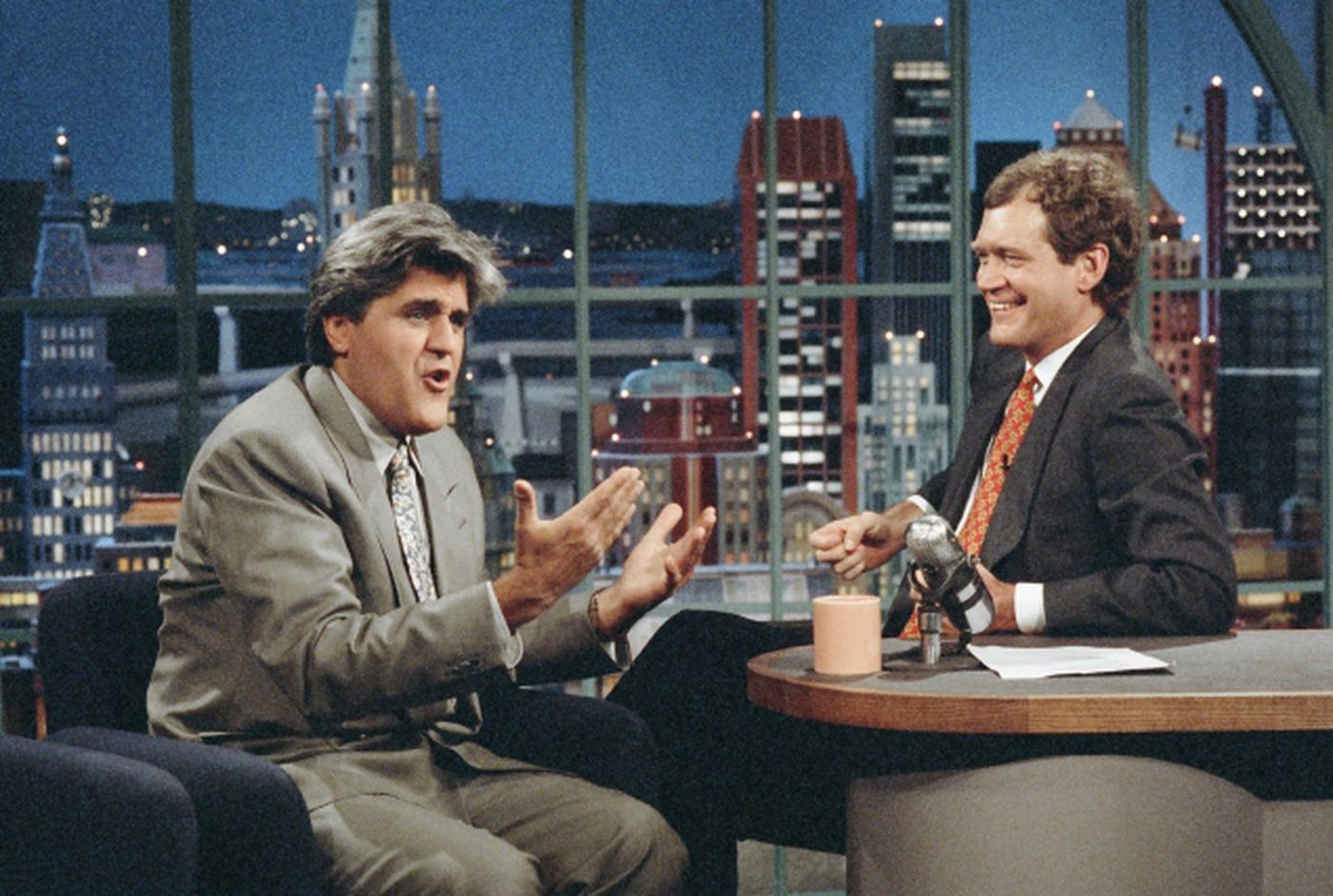 Who has more money Jay Leno or David Letterman?