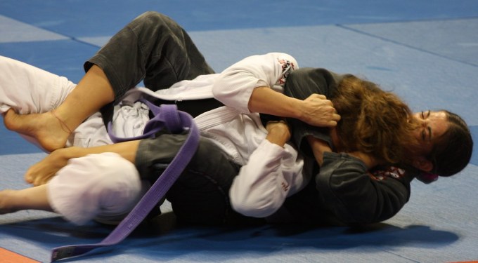Art martial du jiu-jitsu brésilien pour l'autodéfense