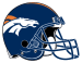 Logo des Broncos de Denver/Image du casque