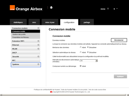Comment configurer une Airbox Orange ?