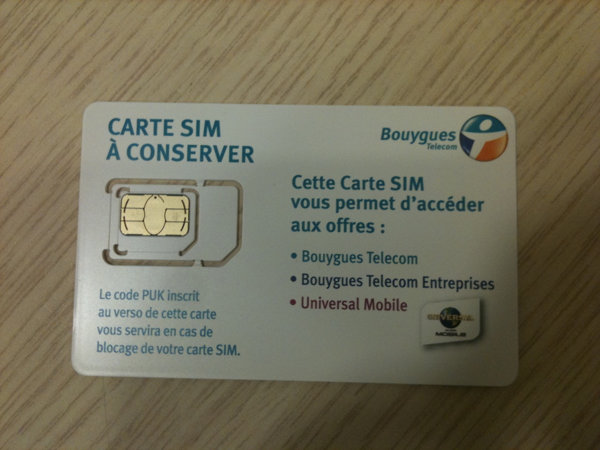 Comment activer la nouvelle carte SIM ?