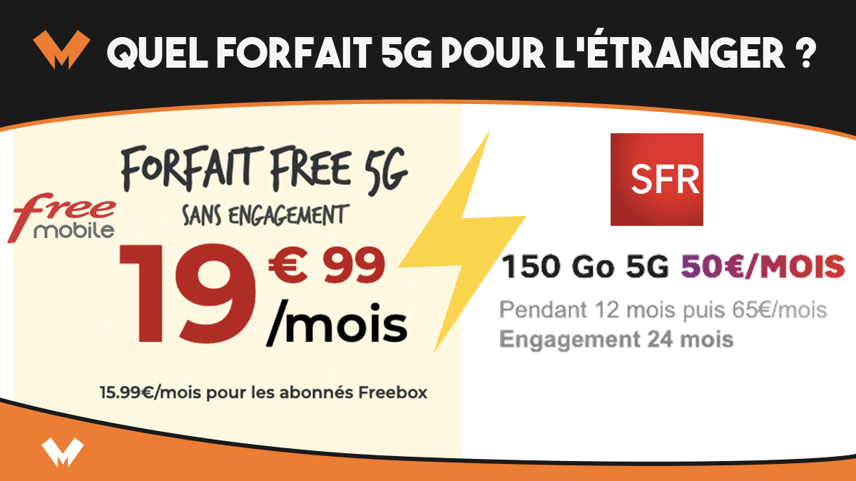 Comment activer son forfait al etranger ?