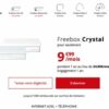 Quel est le prix de la Freebox Crystal ?