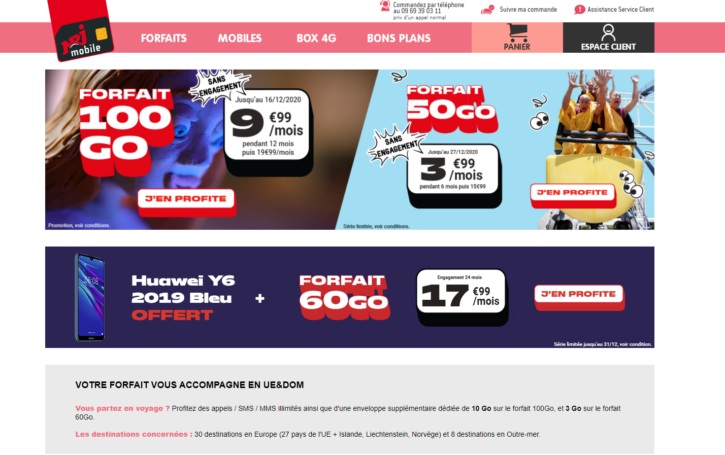 Comment avoir le numéro RIO chez NRJ Mobile ?