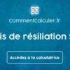 Comment calculer les frais de résiliation ?