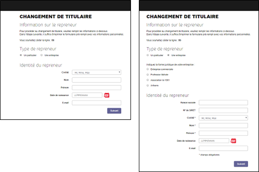 Comment céder une ligne mobile ?