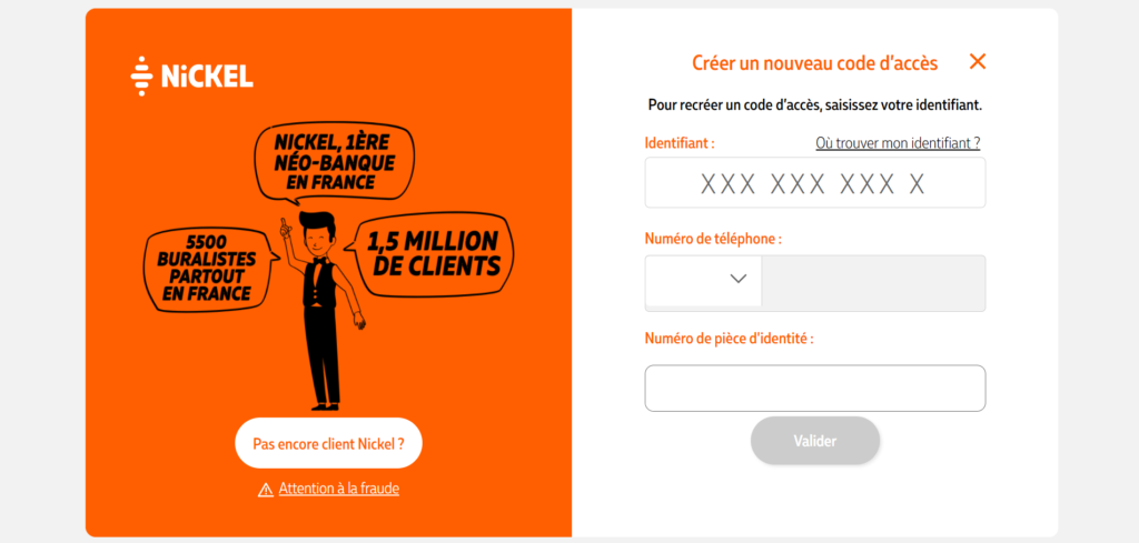 Où envoyer le formulaire de changement de téléphone Nickel ?