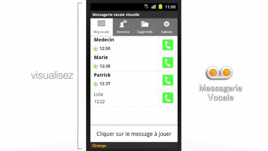 Comment ecouter une messagerie sans faire sonner ?