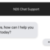 Comment contacter N26 par chat ?