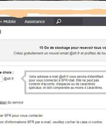 Comment récupérer ma boîte mail ?