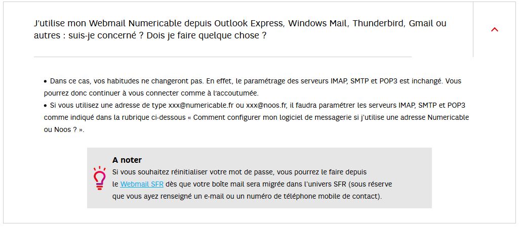 Comment récupérer tous mes mails SFR ?
