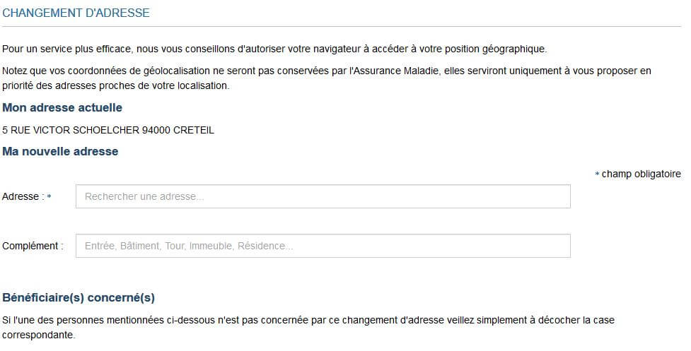 Comment déclarer un changement d'adresse à la sécurité sociale ?
