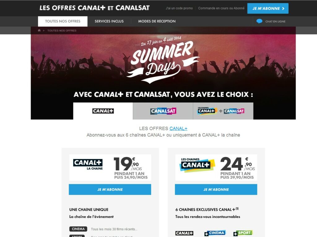 Quelles vont être les nouvelles offres de Canal+ ?