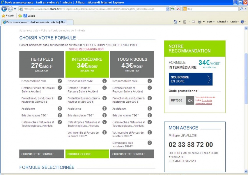 Comment faire le devis d'une voiture ?