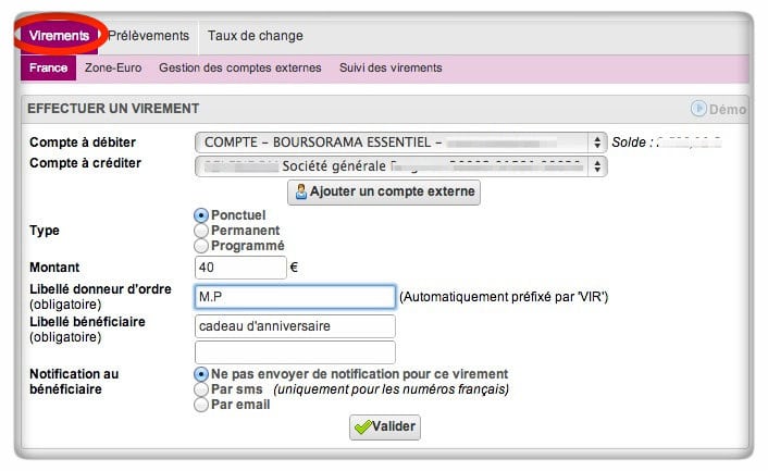 Comment recevoir de l'argent par virement bancaire ?