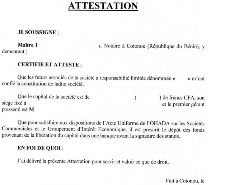 Comment faire une attestation de fin de bail ?