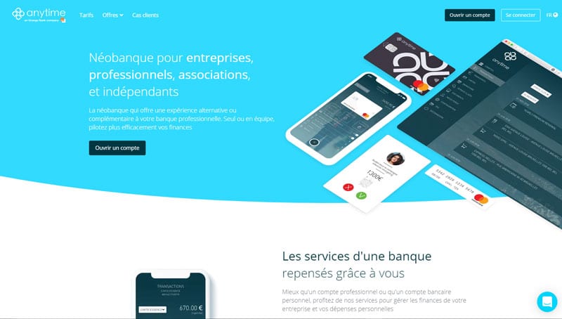 Comment déposer un chèque sur un compte Anytime ?