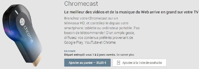 Comment fonctionne Chromecast sur TV ?