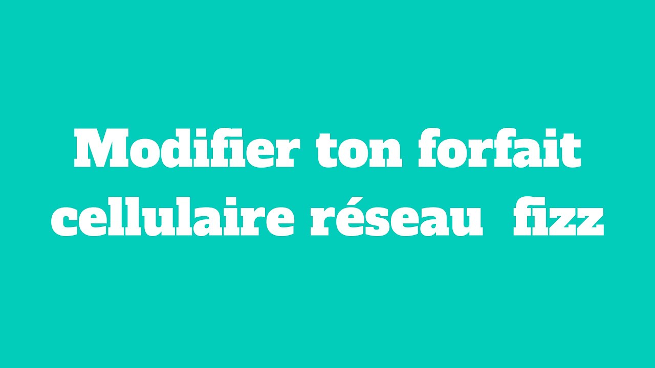 Pourquoi acheter un téléphone chez Fizz ?