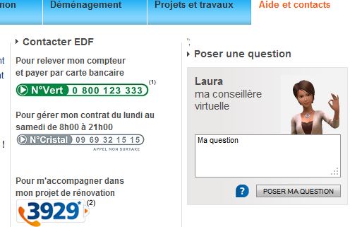 Comment communiquer avec EDF par mail ?