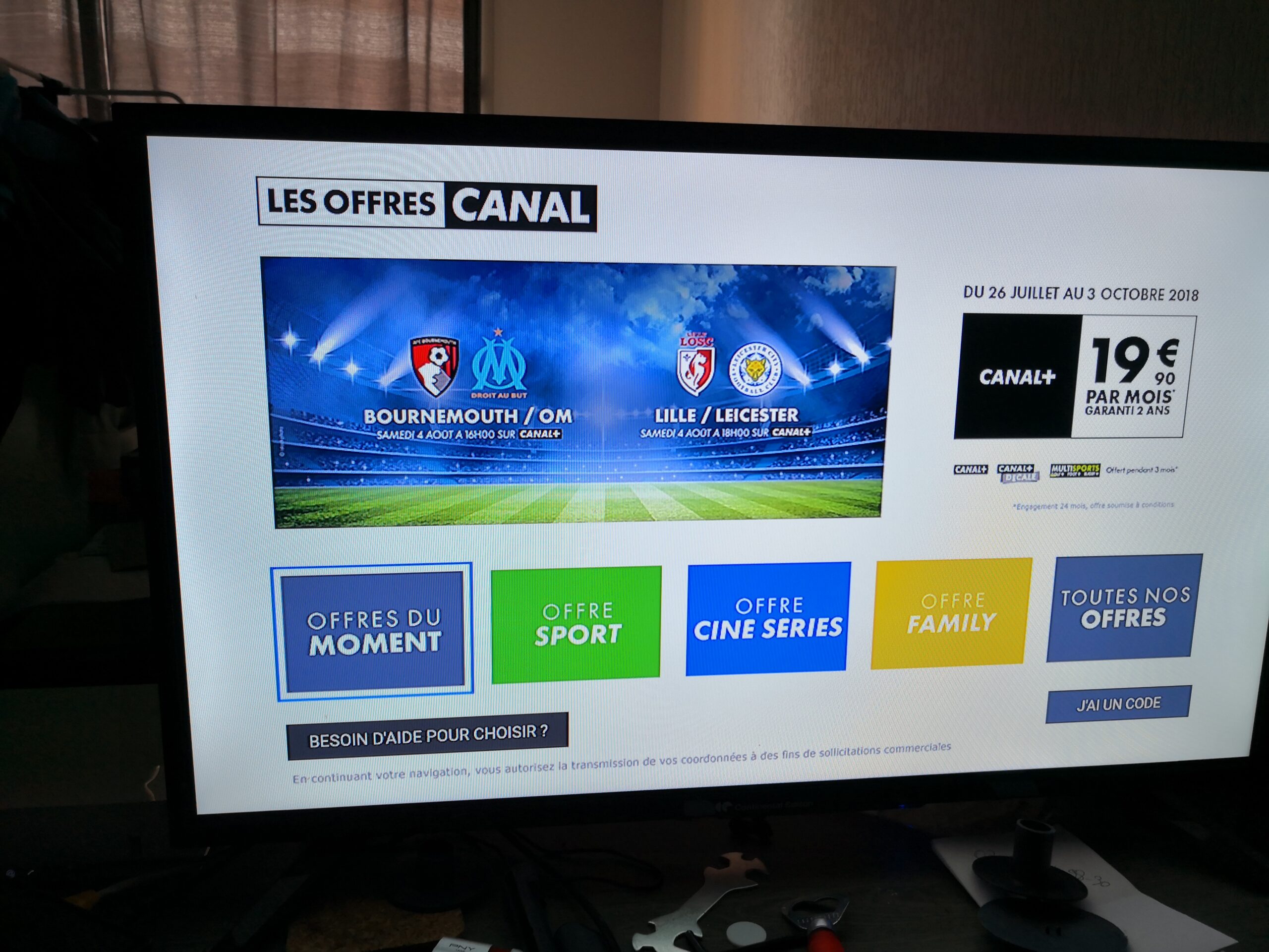 Quel est le numéro de la chaîne myCANAL ?