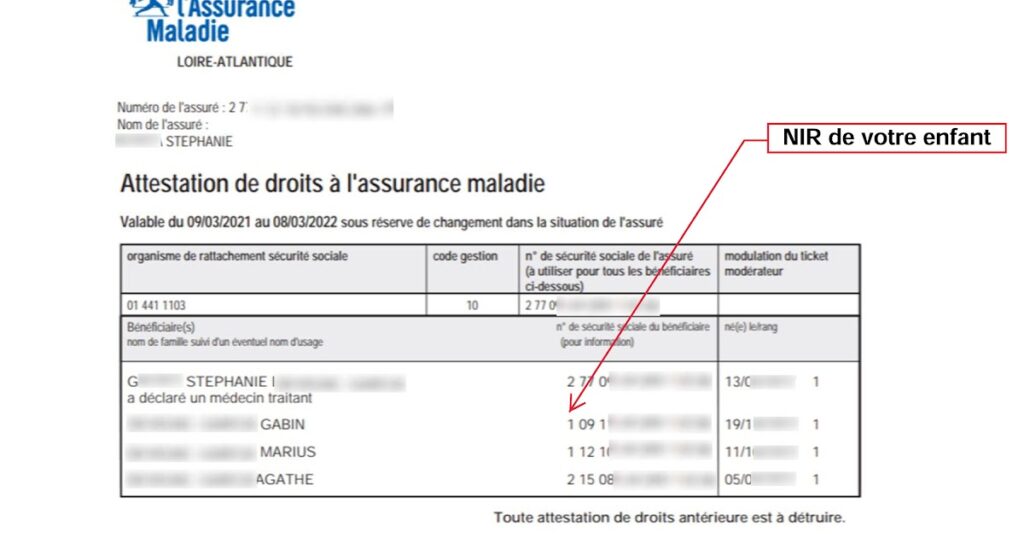 Où demander le formulaire S1 en France ?