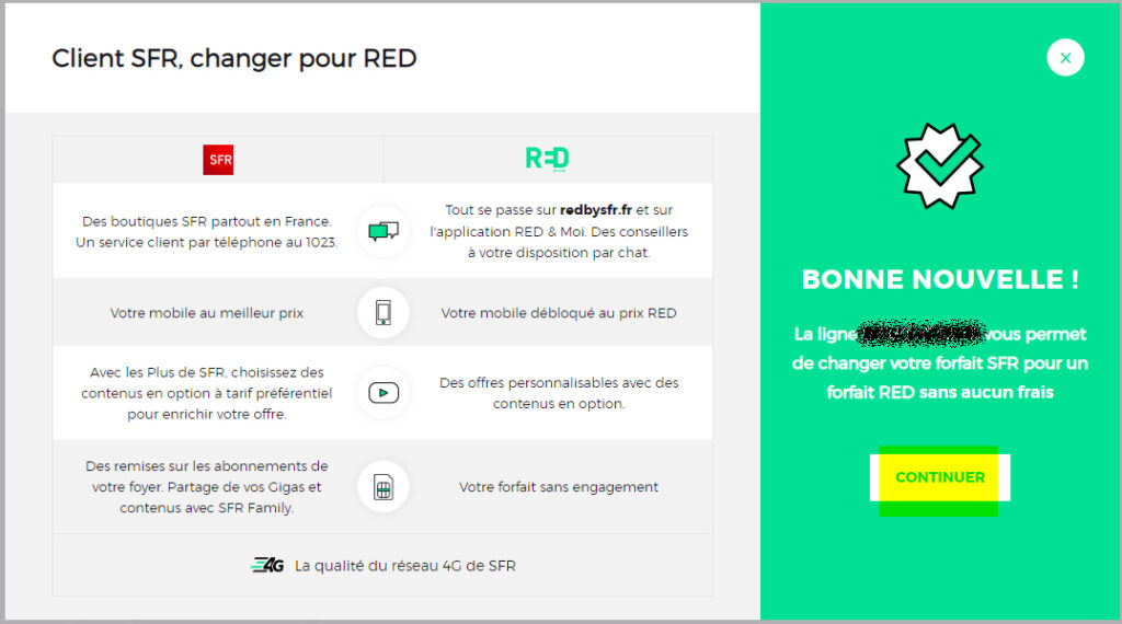 Comment passer de RED à SFR sans changer de numéro ?