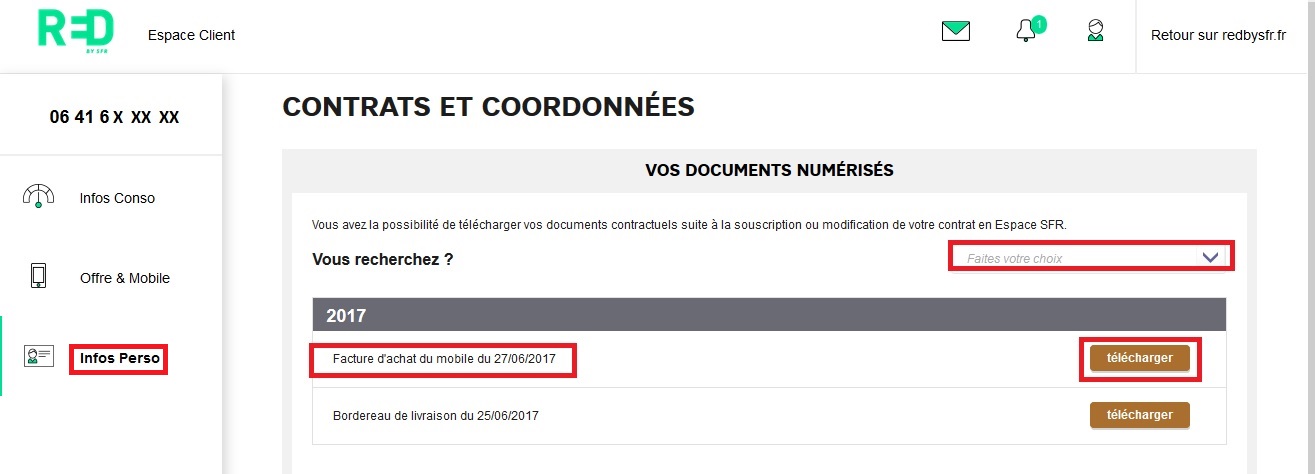 Comment payer RED by SFR par carte bancaire ?
