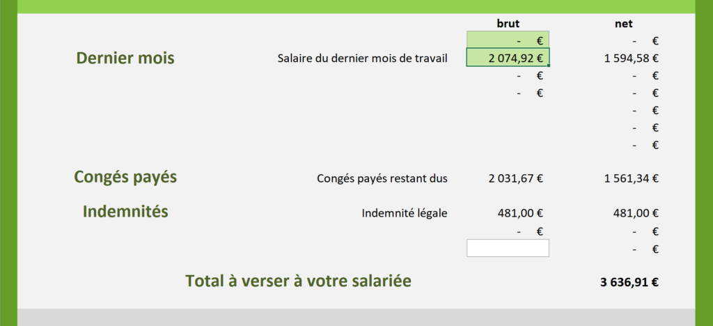 Comment calculer la prime de fin de contrat ?