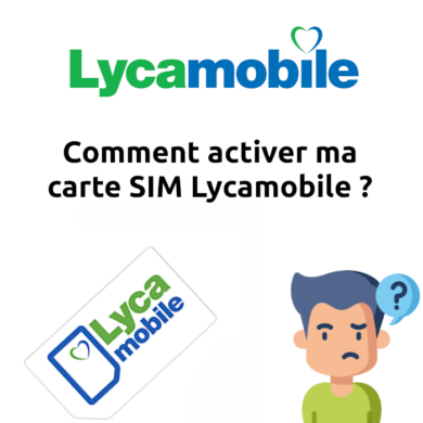 Comment activer internet Lycamobile 10 € par SMS ?
