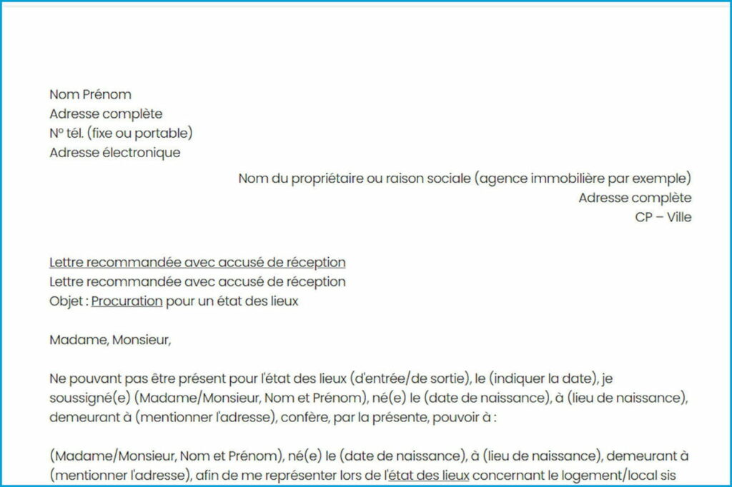 Comment rédiger une lettre pour donner pouvoir ?