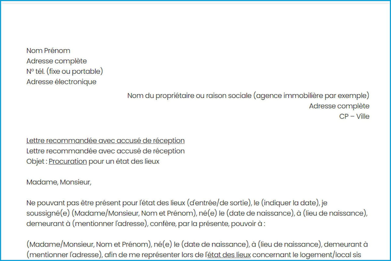 Comment rédiger une lettre pour donner pouvoir ?