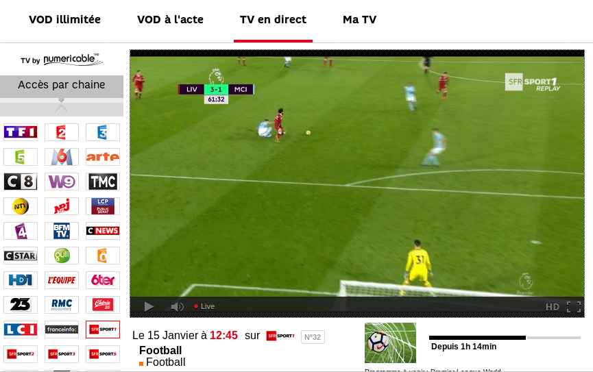 Comment regarder TV sur PC avec SFR ?