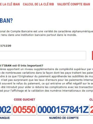C'est quoi un IBAN SEPA actuel ?