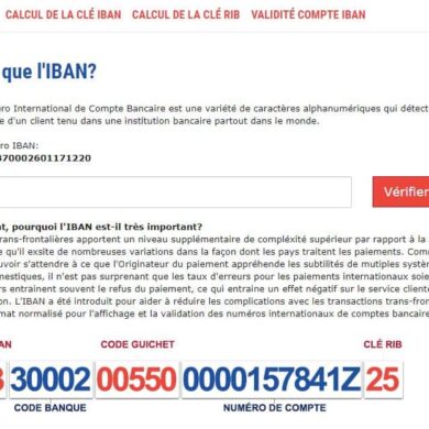 C'est quoi un IBAN SEPA actuel ?