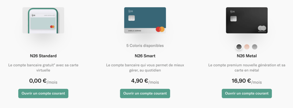 Comment changer de compte sur N26 ?