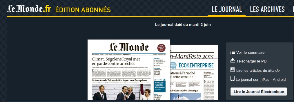 Comment contacter Le Monde abonnement ?