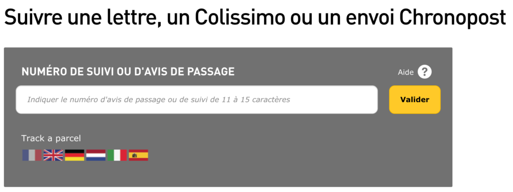 Comment savoir si on a un colis à La Poste ?