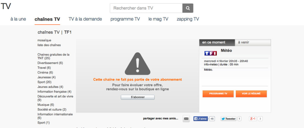 Comment télécharger la TV d'Orange ?