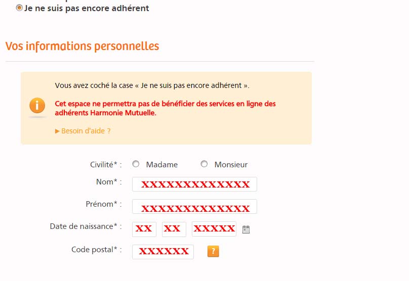 Comment envoyer un document à Harmonie Mutuelle ?