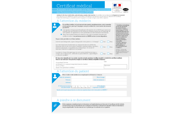 Comment consulter son dossier MDPH sur internet ?