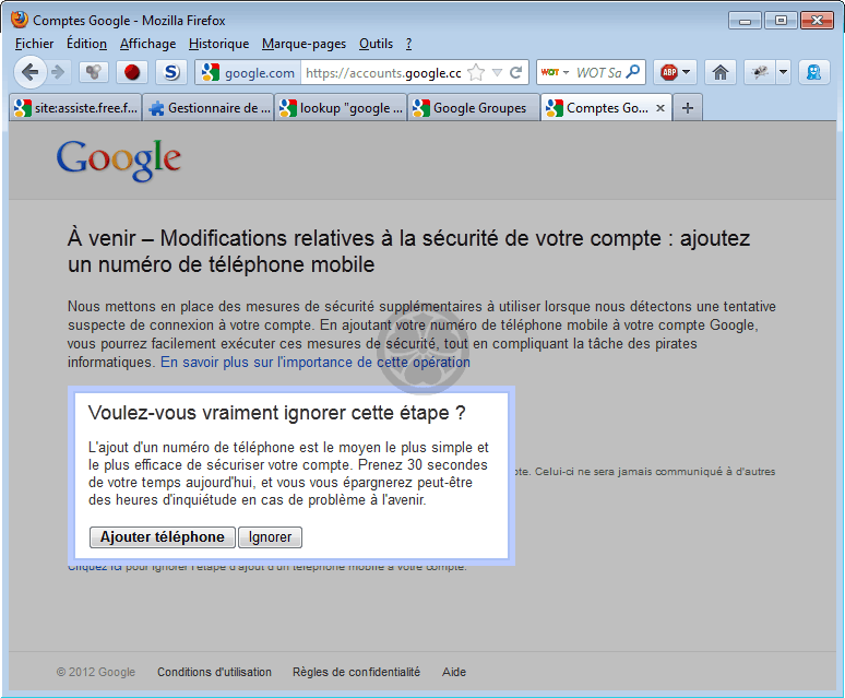 Est-il obligatoire d'avoir un compte Google ?