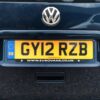 What does D mean on a European number plate?