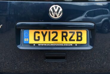 What does D mean on a European number plate?