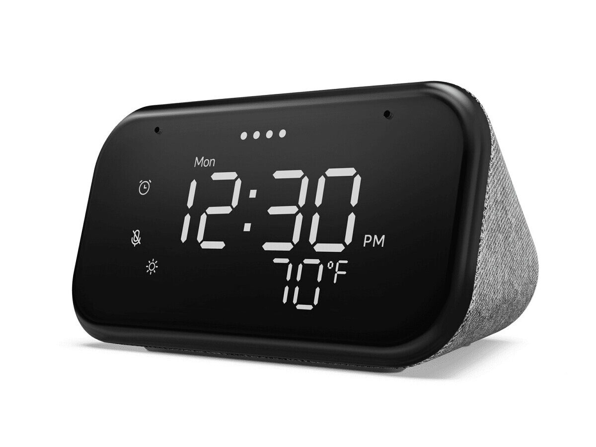 How do I customize my Lenovo smart clock?